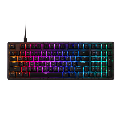 HyperX Клавіатура механічна HyperX Alloy Origins 2 1800 103key, Red, USB-A, Hot-Swap, EN/UA, RGB, чорний