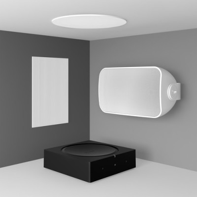 Sonos Стельова акустична система In-Ceiling Speaker, Пара
