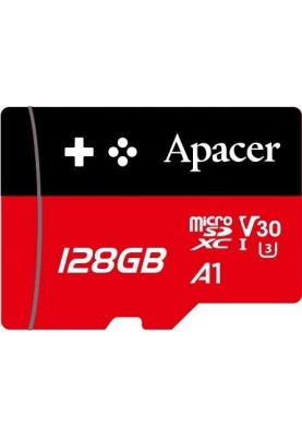 Apacer Карта пам'яті 128GB 64GB C10 UHS-I U3 A1 R100/W80MB/s