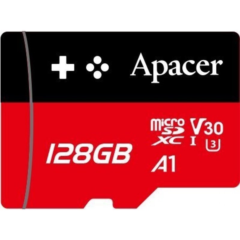 Apacer Карта пам'яті 128GB 64GB C10 UHS-I U3 A1 R100/W80MB/s