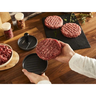 Tefal Прес для бургерів, алюміній, чорно-сірий