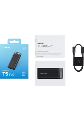 Samsung Портативний SSD 4TB USB 3.2 Gen 1 Type-C T5EVO Shield