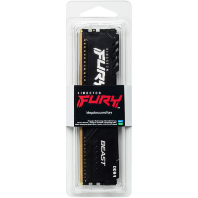 Kingston Пам'ять ПК Kingston DDR4 16GB 3200 FURY Beast