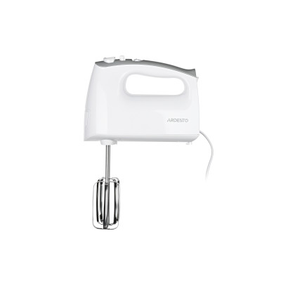 ARDESTO Міксер ручний 400Вт, насадки-4, турборежим, білий