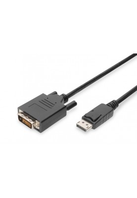 Digitus Кабель DisplayPort-DVI-D (AM/AM) 2m, black