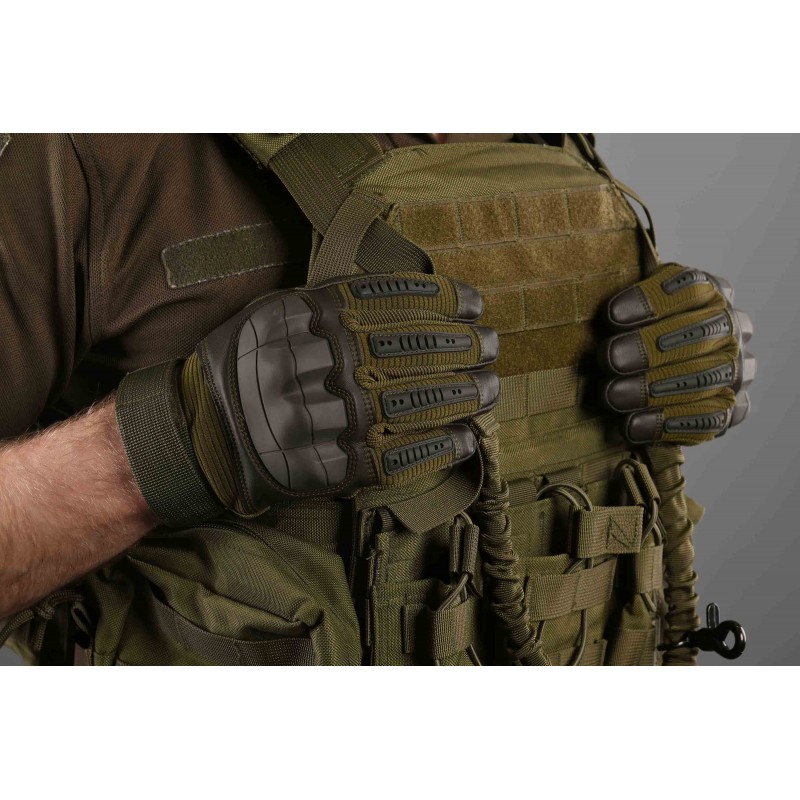 2E Tactical Рукавиці тактичні, Sensor Touch M, хакі