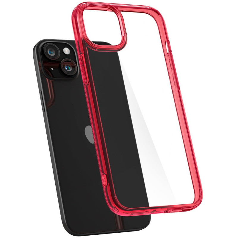 Spigen Чохол для Apple iPhone 15 Plus Ultra Hybrid, Red Crystal