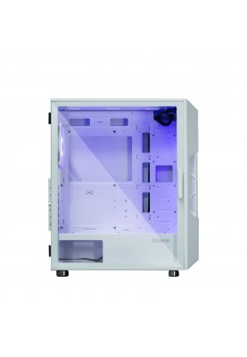 Zalman Корпус I3 Neo ARGB без БЖ, 2xUSB3.0, 1xUSB2.0, 4x120мм ARGB, VGA 355мм, LCS ready, TG Side Panel, ATX, білий