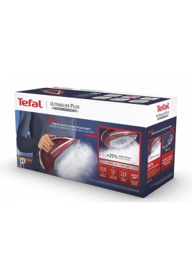 Tefal Праска Ultragliss Plus, 2800Вт, 270мл, паровий удар -260гр, постійна пара - 50гр, керам. підошва, бордовий