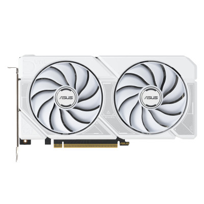 ASUS Відеокарта GeForce RTX 5060 TI 16GB GDDR7 OC DUAL-RTX5060TI-O16G-WHITE білий
