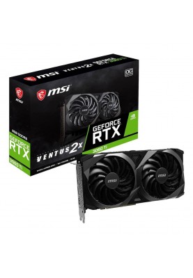 MSI Вiдеокарта GeForce RTX 3060 8GB GDDR6 VENTUS 2X OC