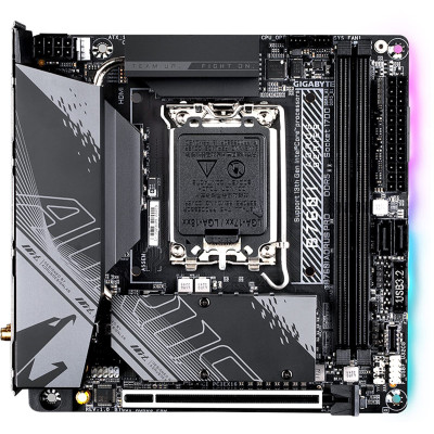 Gigabyte Материнська плата B760I AORUS PRO s1700 B760 2xDDR5 HDMI DP ITX