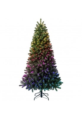 Twinkly Гірлянда Smart LED Twinkly tree Strings RGB 500 налаштована на 2.1м ялинці