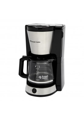 Russell Hobbs Кавоварка Heaton, 1.25л, мелена, чорно-срібний