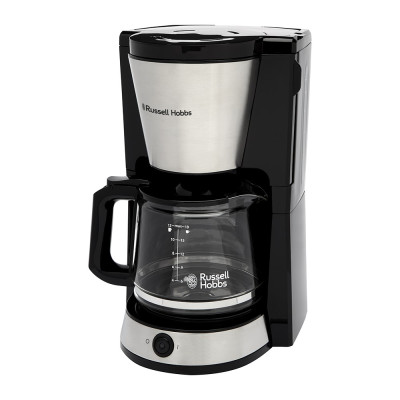 Russell Hobbs Кофеварка Heaton, 1.25л, мелена, чорно-срібний