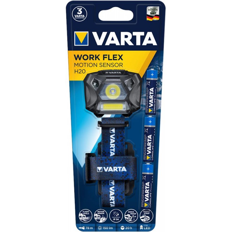 VARTA Work-Flex-Motion-Sensor H20 LED