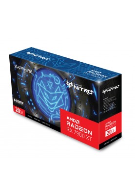 SAPPHIRE Відеокарта Radeon RX 7900 XT 20GB GDDR6 Nitro+ Gaming OC VAPOR-X