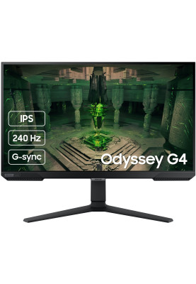 Samsung Монітор 27" Odyssey G4 S27BG400EI 2*HDMI, DP,, IPS, 240Hz, 1ms