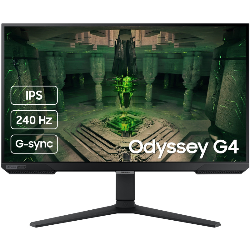 Samsung Монітор 27" Odyssey G4 S27BG400EI 2*HDMI, DP,, IPS, 240Hz, 1ms
