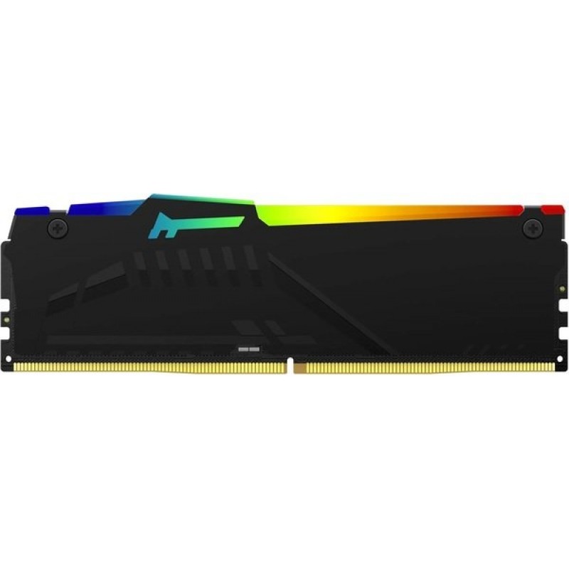 Kingston Пам'ять ПК Kingston DDR5 16GB 5200 Beast Black RGB KF552C40BBA-16