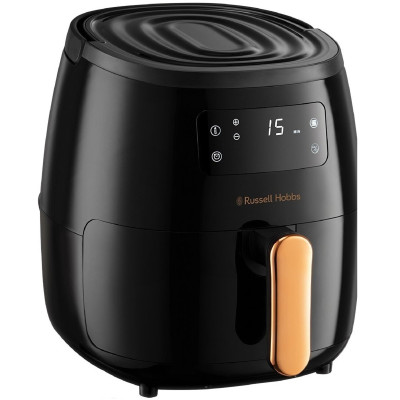 Russell Hobbs Мультипіч SatisFry Air Large, 1650Вт, чаша-5л, сенсорне керув., алюміній/пластик, чорно-мідний
