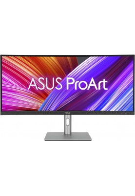 ASUS Монітор 34.1" ProArt PA34VCNV 2xHDMI, 2xDP, USB-C, 2xUSB, RJ45, MM, IPS, 3440x1440, 21:9, sRGB 100%, CURVED, AdaptiveSync, HAS, HDR10