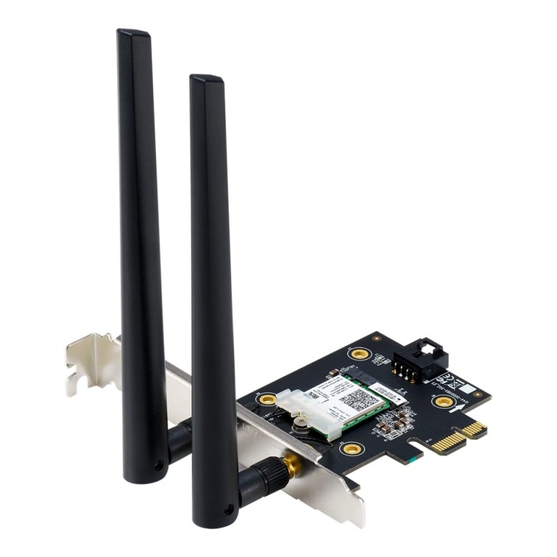 ASUS Адаптер WiFi PCE-AX3000 AX3000, PCI-Express x1, BT5.0