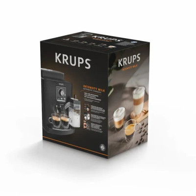 Krups Кавомашина Krups Intensity Milk 1.7л, зерно, автомат.капучинатор, авторецептів - 4, чорний Krups Кавомашина Krups Intensity Milk 1.7л, зерно, автомат.капучинатор, авторецептів - 4, чорний