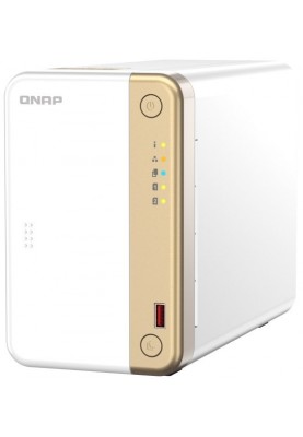 QNAP Мережеве сховище TS-262-4G (2.5GbE HDMI USB 3.2 Gen2)