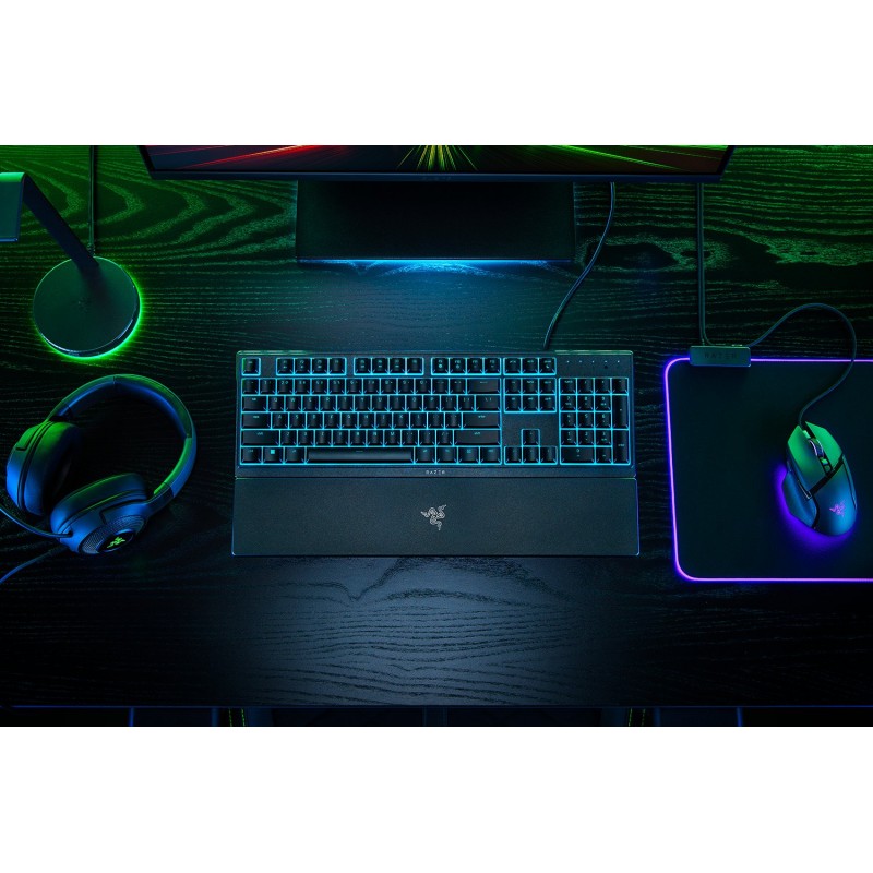 Razer Клавіатура Ornata V3 X RGB 104key USB RU Black