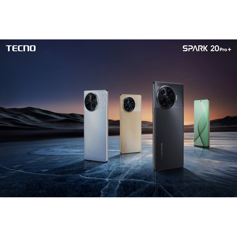 TECNO Смартфон Spark 20 PRO+ (KJ7) 6.78" 8/256ГБ, 2SIM, 5000мА•год, Temporal Orbits