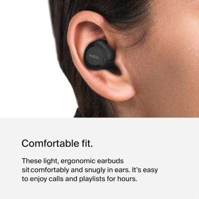 Belkin Навушники TWS Soundform Bolt True Wireless, чорний