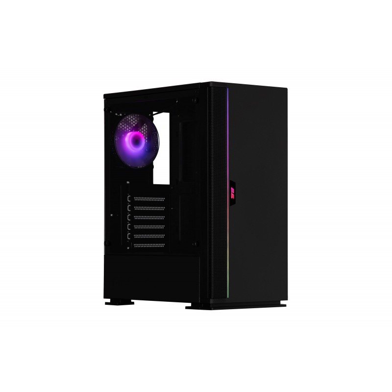 2E Gaming Корпус Spargo Neo GX910N без БЖ 2xUSB3.0, 1xUSB2.0, 1x120мм ARGB, VGA 300мм, LCS ready, TG Side Panel, ATX, чорний