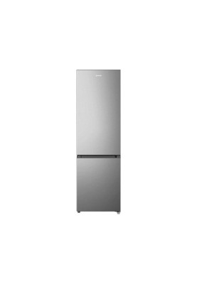 Gorenje Холодильник з нижн. мороз. камерою, 180х55х55см, 2 двері, 188(67)л, А+, NoFrost Plus, Зона св-ті, Сірий
