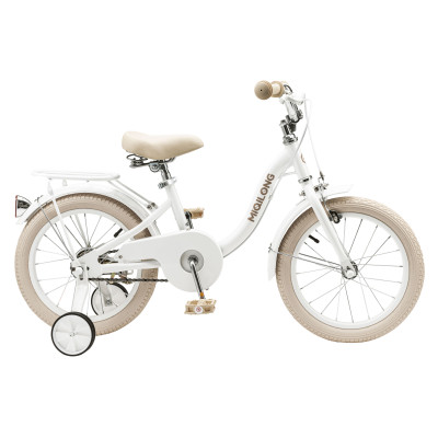 Miqilong Дитячий велосипед LS 16" білий