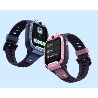 Mibro Дитячий годинник-телефон Z5, 1.69", 240x280, GPS, 2MP dual, 900мА·рік, 2АТM, розовий