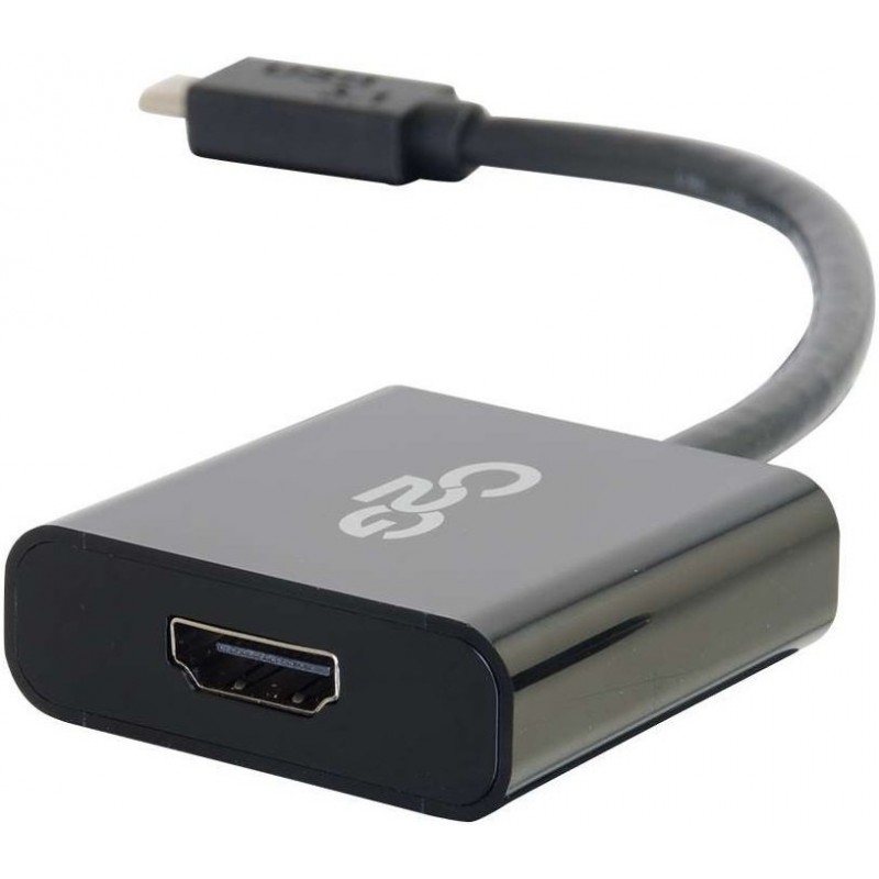 C2G Адаптер USB-C на HDMI чорний