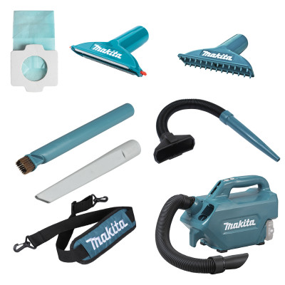 Makita Пилосос акумуляторний CL121DZ, CXT, 4.6 кПа, 25 хв, 4.6 кПа SOLO
