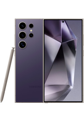 Samsung Смартфон Galaxy S24 Ultra 5G (S928) 6.8' 12/512ГБ, 2SIM, 5000мА•год, фіолетовий титановий