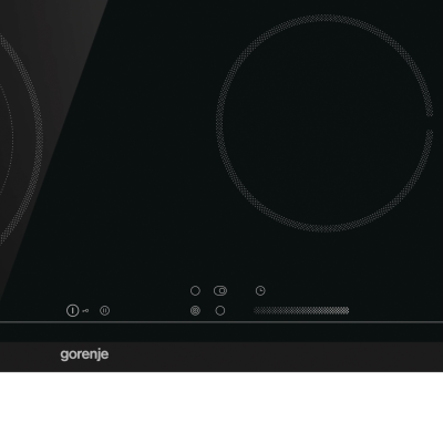 Gorenje Варильна поверхня електрична, 60см, розширена зона, чорний