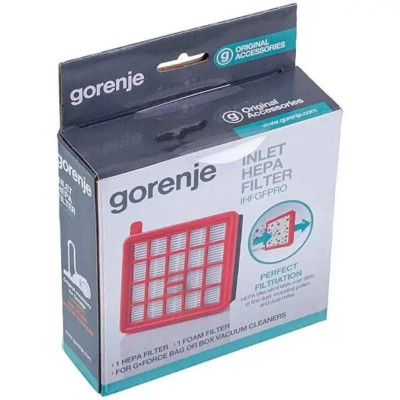 Gorenje Фільтр HEPA IHFGFPRO, підходить для пилососів Gorenje VCEA21, VC23,21, VCEA02,03-680183