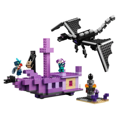 LEGO Конструктор Minecraft Дракон Енду і Корабель Краю