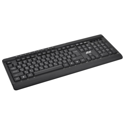 2E Комплект клавіатура та миша MK410 WL, EN/UK/RU, чорний