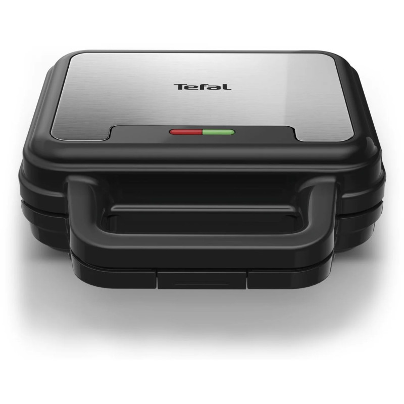 Tefal Мультимейкер UltraCompact 3in1 700Вт, тефлон, 3 пластини, корпус-метал, чорно-сірий