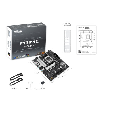 ASUS Материнська плата PRIME B850M-K