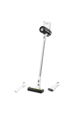 Karcher Пилосос безпровідний KVA 2, конт пилок -0.6л, автон. робота до 40хв, вага-2.06кг, білий