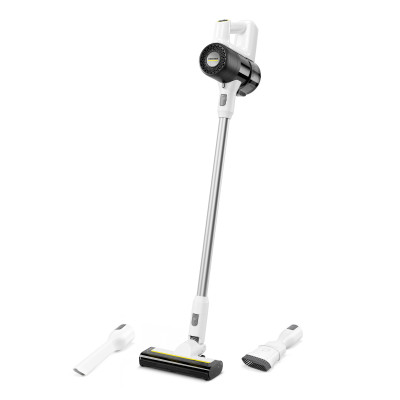 Karcher Пилосос безпровідний KVA 2, конт пилок -0.6л, автон. робота до 40хв, вага-2.06кг, білий