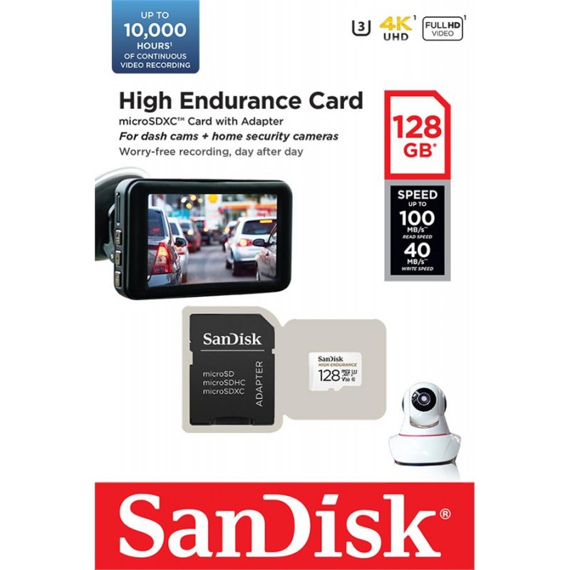 SanDisk High Endurance microSD[SDSQQNR-128G-GN6IA]