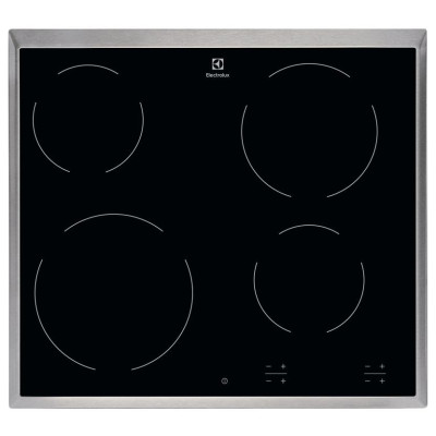 Electrolux Варильна поверхня електрична склокерамічна, 60см, чорний