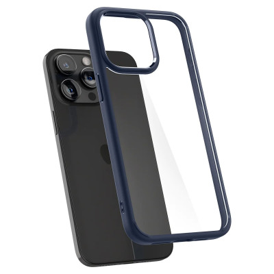 Spigen Чохол для Apple iPhone 15 Pro Max Ultra Hybrid, Navy Blue